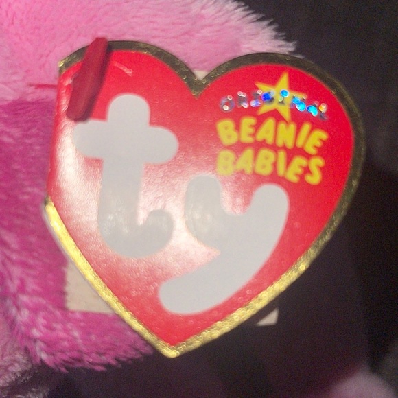 TY Magenta Blues Clues pink DOG Beanie Babies plush stuffed Animal NWT - Picture 5 of 10